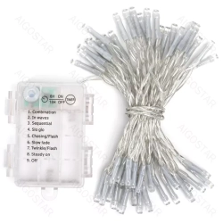 Lampki led na 3 baterie AA, RGBY 5m 50led Multikolor